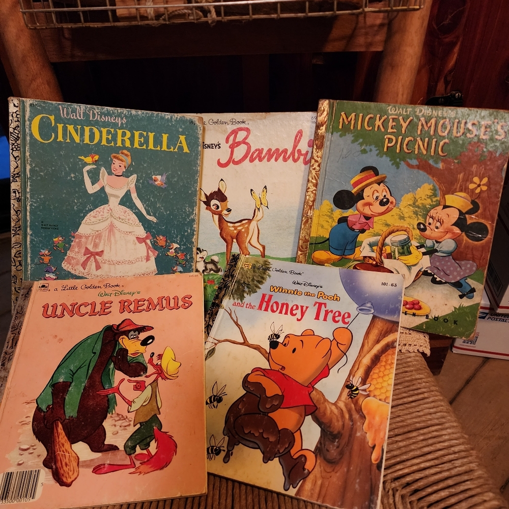 Vintage Disney Storybook Collection Set